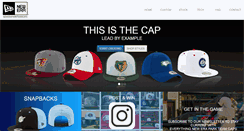 Desktop Screenshot of neweraparkteamcaps.com